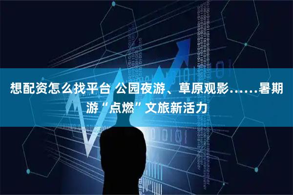 想配资怎么找平台 公园夜游、草原观影……暑期游“点燃”文旅新活力