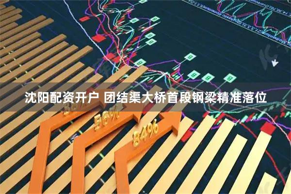 沈阳配资开户 团结渠大桥首段钢梁精准落位