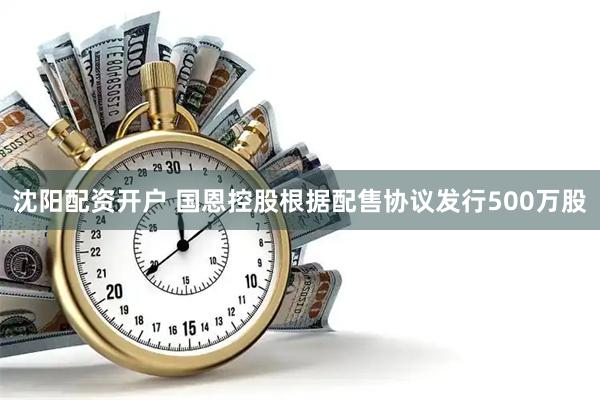 沈阳配资开户 国恩控股根据配售协议发行500万股